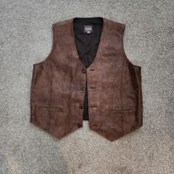 Leather Vest $20