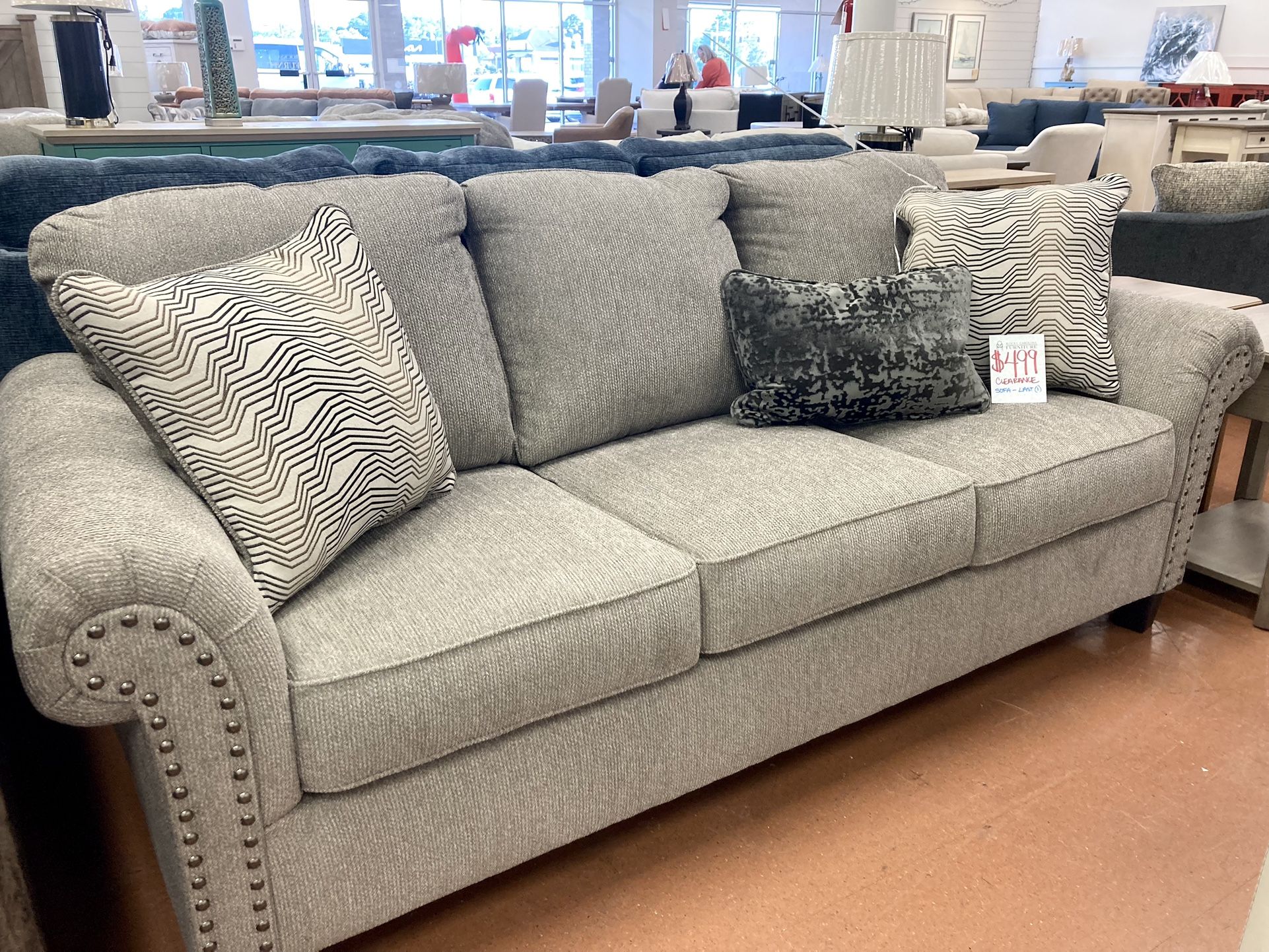 New 91” Sofa — LAST ONE — CLEARANCE