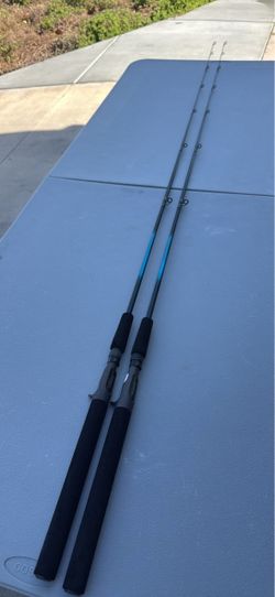 2 shimano fishing rods