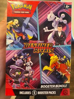 Pokémon Destined Rivals Booster Bundle
