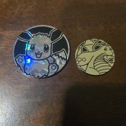 Pokémon Coins (Eevee / Dragonite)