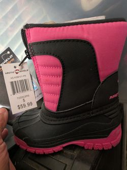Size 5 Snow Boots Toddler Girl $20