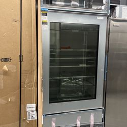 Panel Ready Built In SubZero 36” Refrigerator With Glass Door