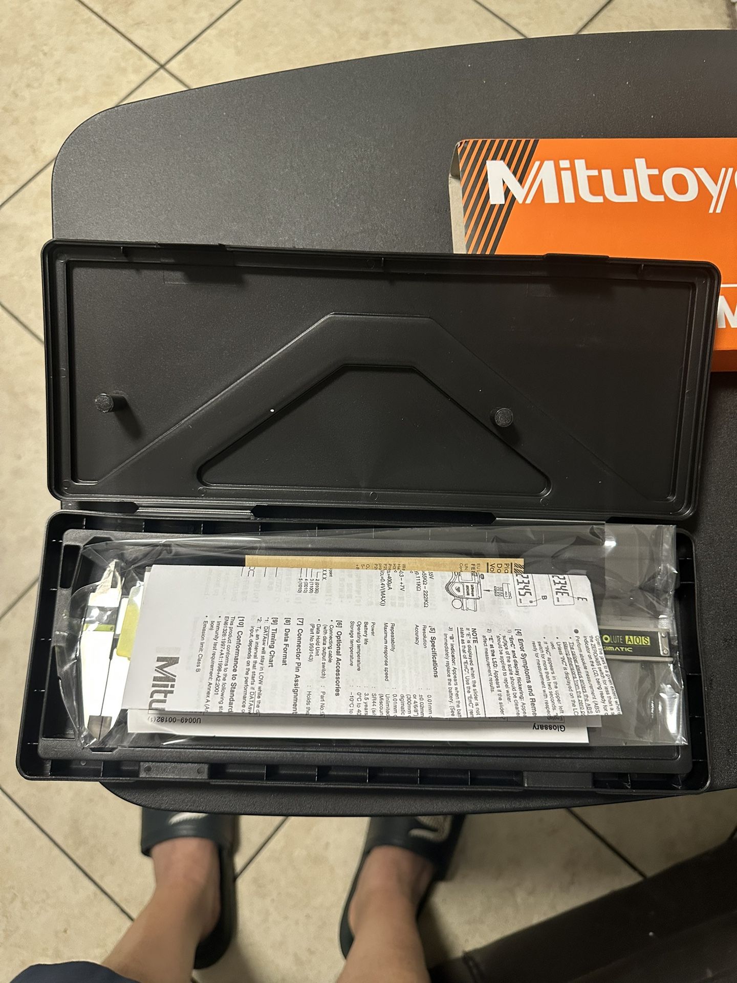 8 Inch Mitotuyo Digital Calipers New In Box