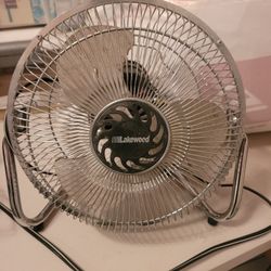Round Electric Fan
