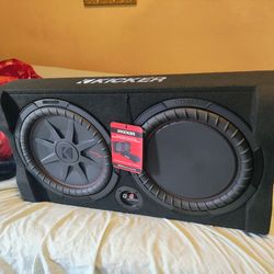 Kicker Comp RT 12" Down Firing Subwoofer Sistem. 1000 Watts.