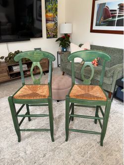 Pottery Barn Napoleon Barstools