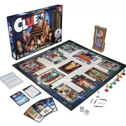 Hasbro Gaming Clue Game, Mystery Board Game, 2-6 Players, 8+ Years Features a card-revealing mirror Who committed the murder in the mansion. Eliminate