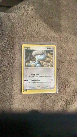 Bagon inquest gamer stamped 2003 magazine promo Pokémon