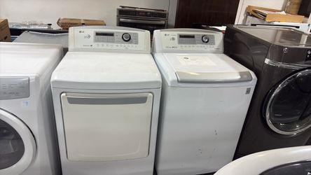 LG Topload Washer Gas Dryer