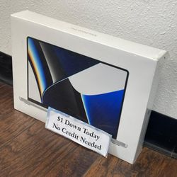 Apple MacBook Pro 14 Inch 1TB New - PAYMENTS AVAILABLE With $1 DOWN - NO CREDIT NEEDED 1TB 