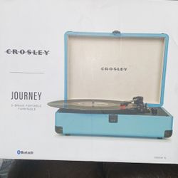 CROSLEY JOURNEY 3 Speed Portable Turntable