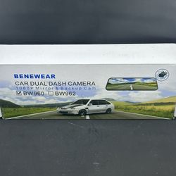 Benewear BW960 Dual Mirror And Backup Camera