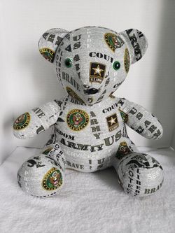 Army Memory Teddy Bear 