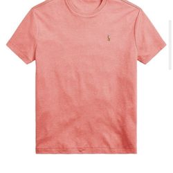 Polo Ralph Lauren Short-Sleeve Logo T-Shirt Highland Rose Size M