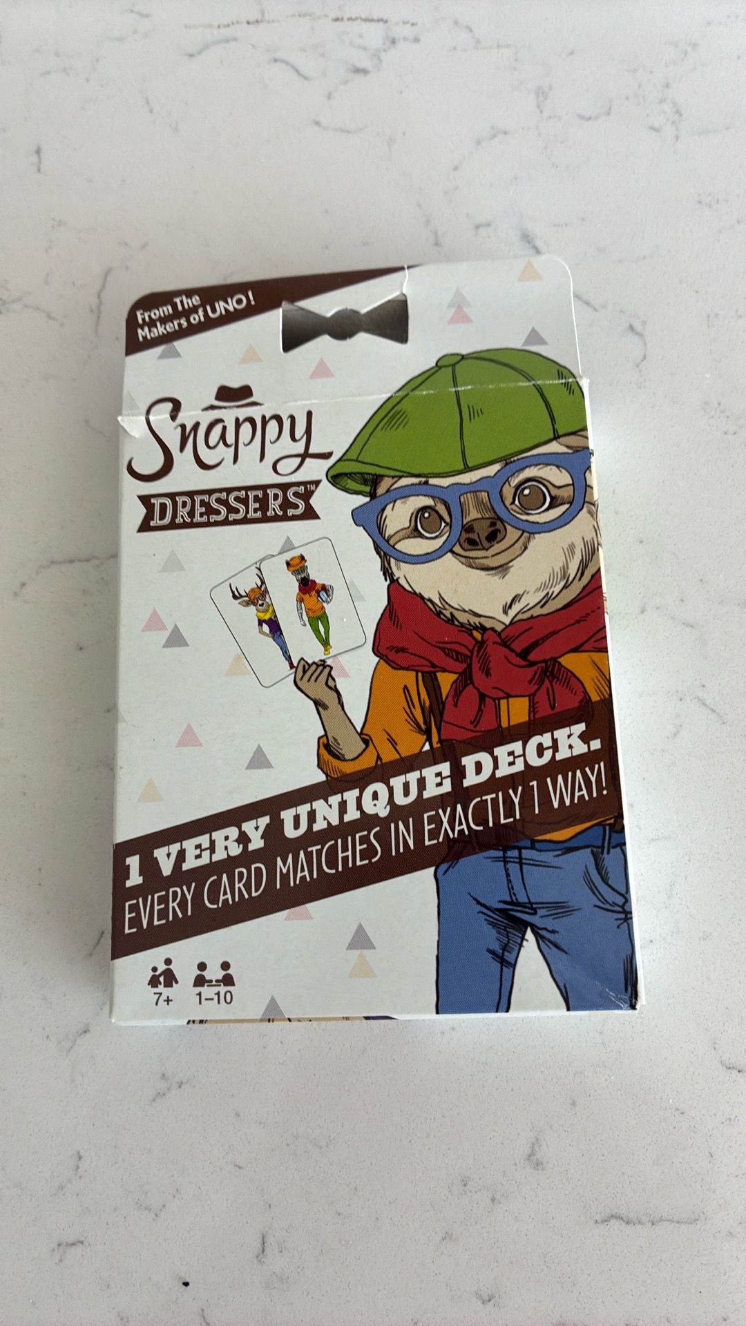 Snappy dressers card game for age of 7+
