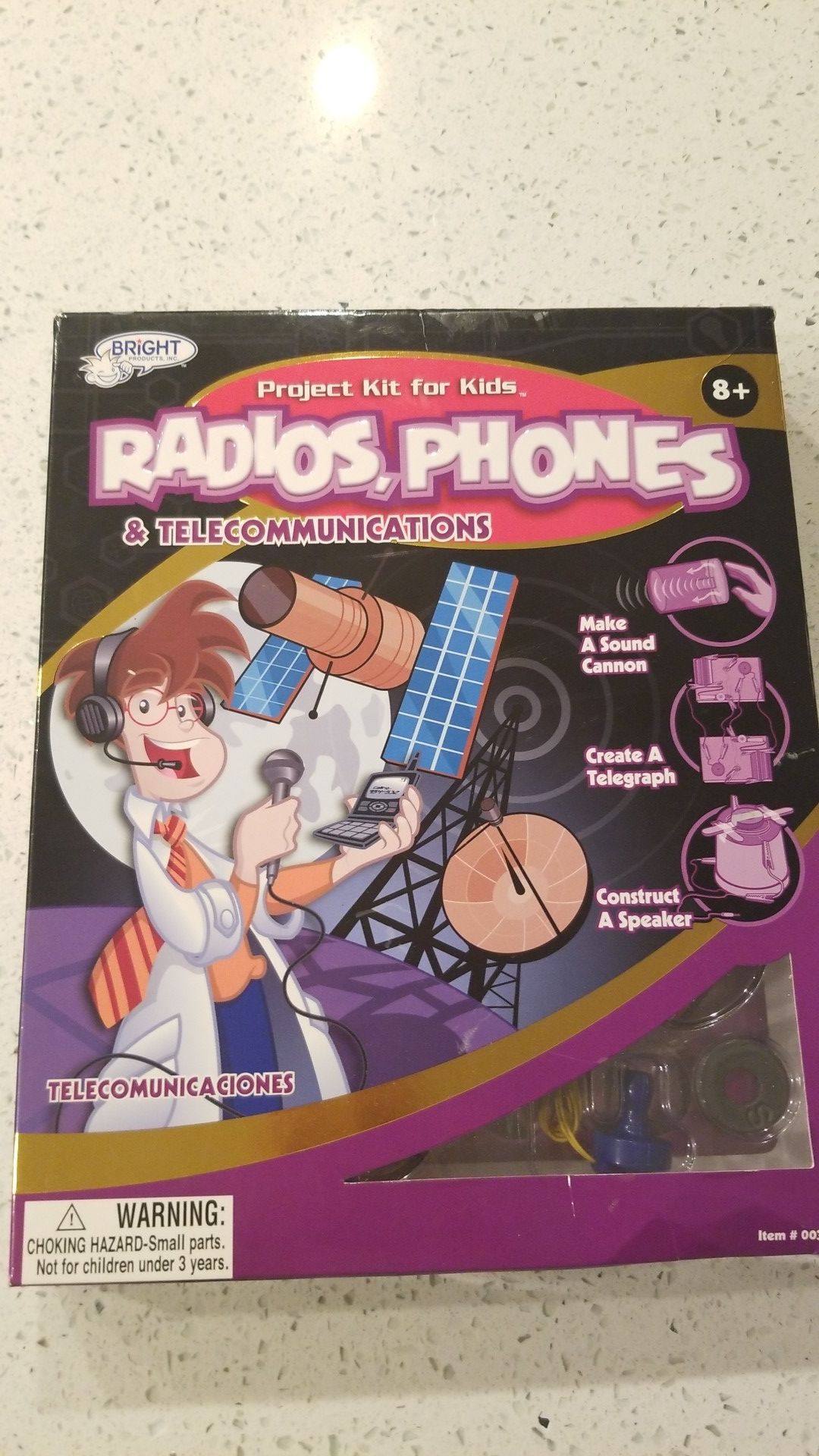 Science kids toy