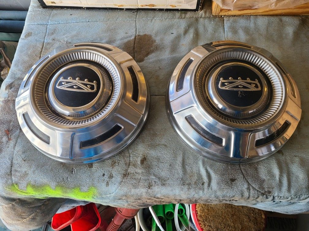 Vintage Ford Truck Hubcaps
