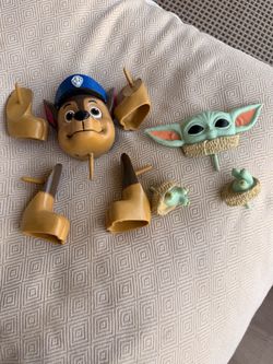 Paw patrol & baby yoda pumpkin push ins