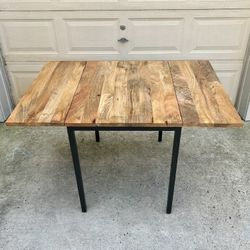 West Elm Drop Leaf Extendable Table (24"–48") Great Condition! $699 Retail
