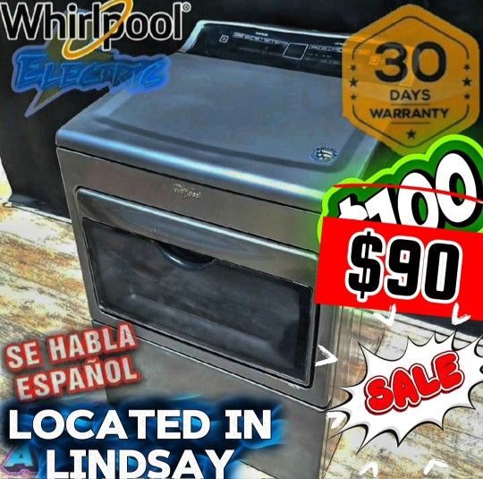SALE!! Whirlpool ⚡ Electric Dryer⚡ 30 Day Warranty