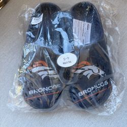 Denver Broncos FOCO Slip On Shoes Youth Size 4-5