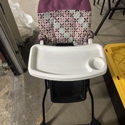 Foldable Girl High Chair 