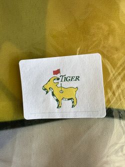 Tiger Woods Masters Banner