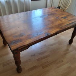 Dining Room Set Table and Hutch 