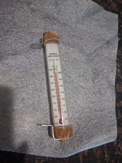 Chevy Buick antenna thermometer