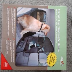 Sta-Put Front Seat Net Pet Barrier