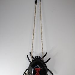 Betsey Johnson Kitsch Creepy Crawly Crossbody Bag Black - Halloween Shoulder Bag