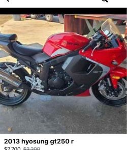 2013 Hyosung 250 GtR