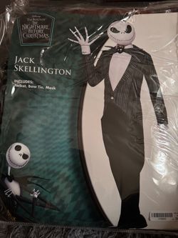 Jack Skellington Halloween Costume with Mask