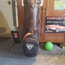 Vintage WORCESTER CART BAG BURTON LEATHER