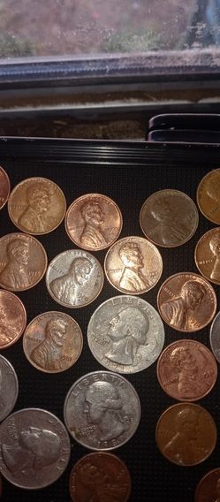 Pennies Quarters