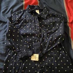 Youth Blue Formal Blouse Brand New Size 8