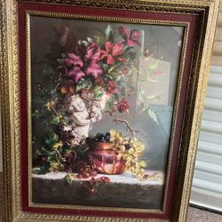 Home Interiors  Vintage Cherub Angel