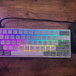 Gaming Keyboard + Gaming Mouse Bundle (GK61 + HyperX Pulsefire Haste)