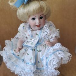 Vintage Porcelain Doll