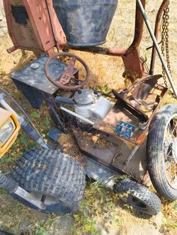 Big mow Zero Turn Rideable Mower