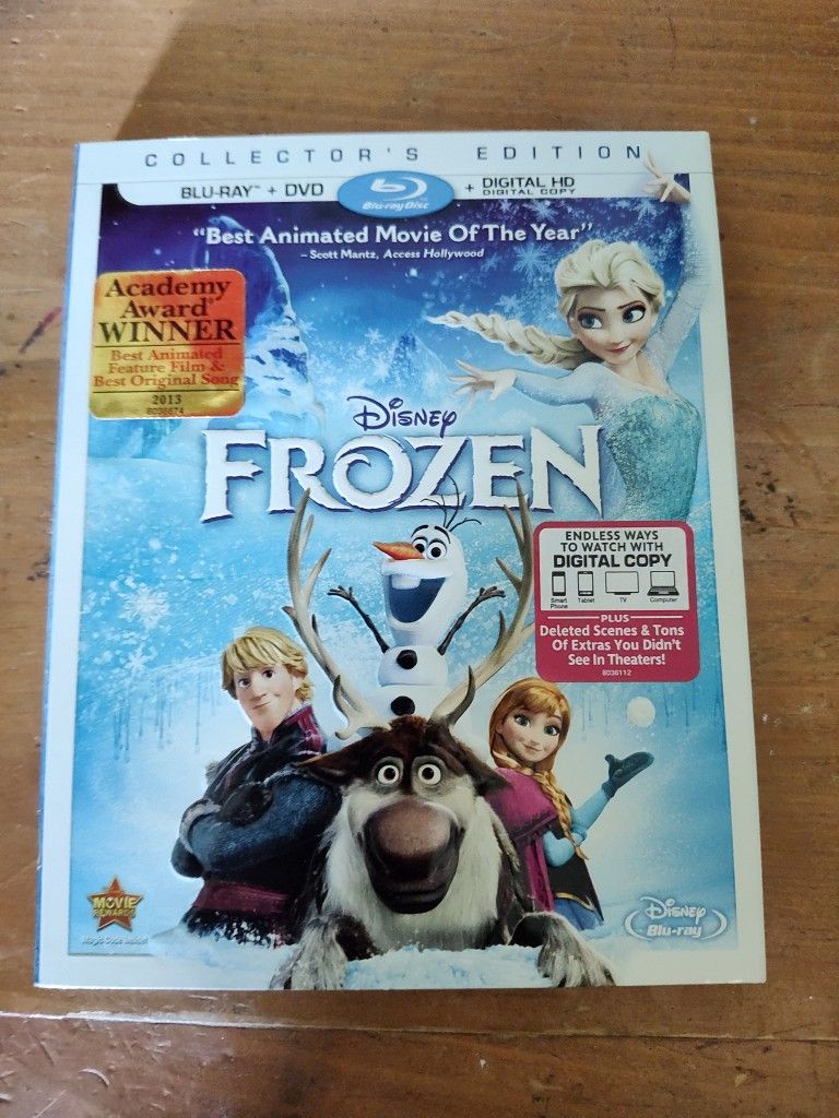 Disney's Frozen Blu-ray/DVD Pack