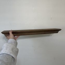 Wood Floating Wall Shelf