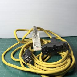 25 ft. 3 Outlet Heavy Duty Extension Cord