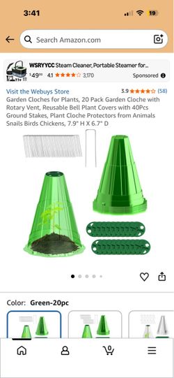 NEW GARDEN CLOCHES For Plants
