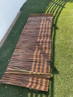 Natural Bamboo Reed Fence Panel Roll