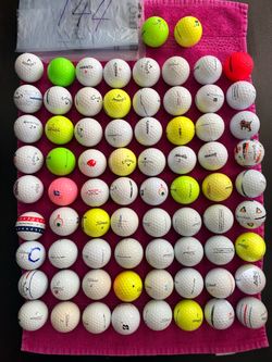Batch#144 - 74 premium & mixed highly playable GOLF balls