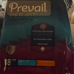Prevail underwear i have 20 packs of 18 for a dollar a pack