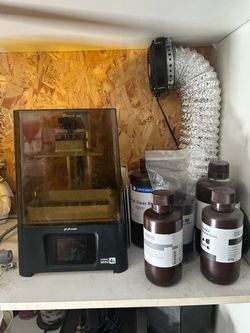 Broken Phrozen Sonic Mini  LCD 4k With Wash Station Accessories & Resin