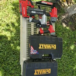 Craftsman Air Compressor  Brad Nailer Set